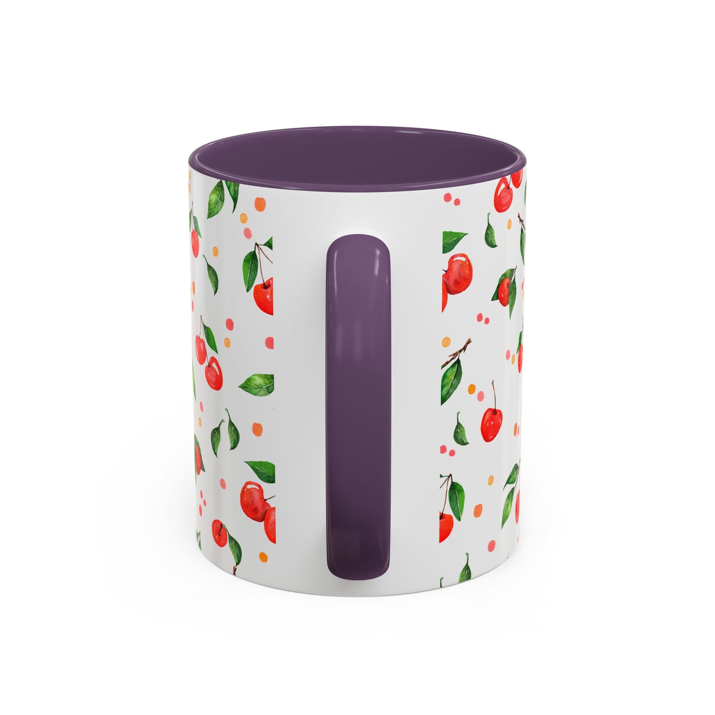 Cherry Blossom Accent Coffee Mug - 11oz & 15oz - Perfect Gift for Coffee Lovers