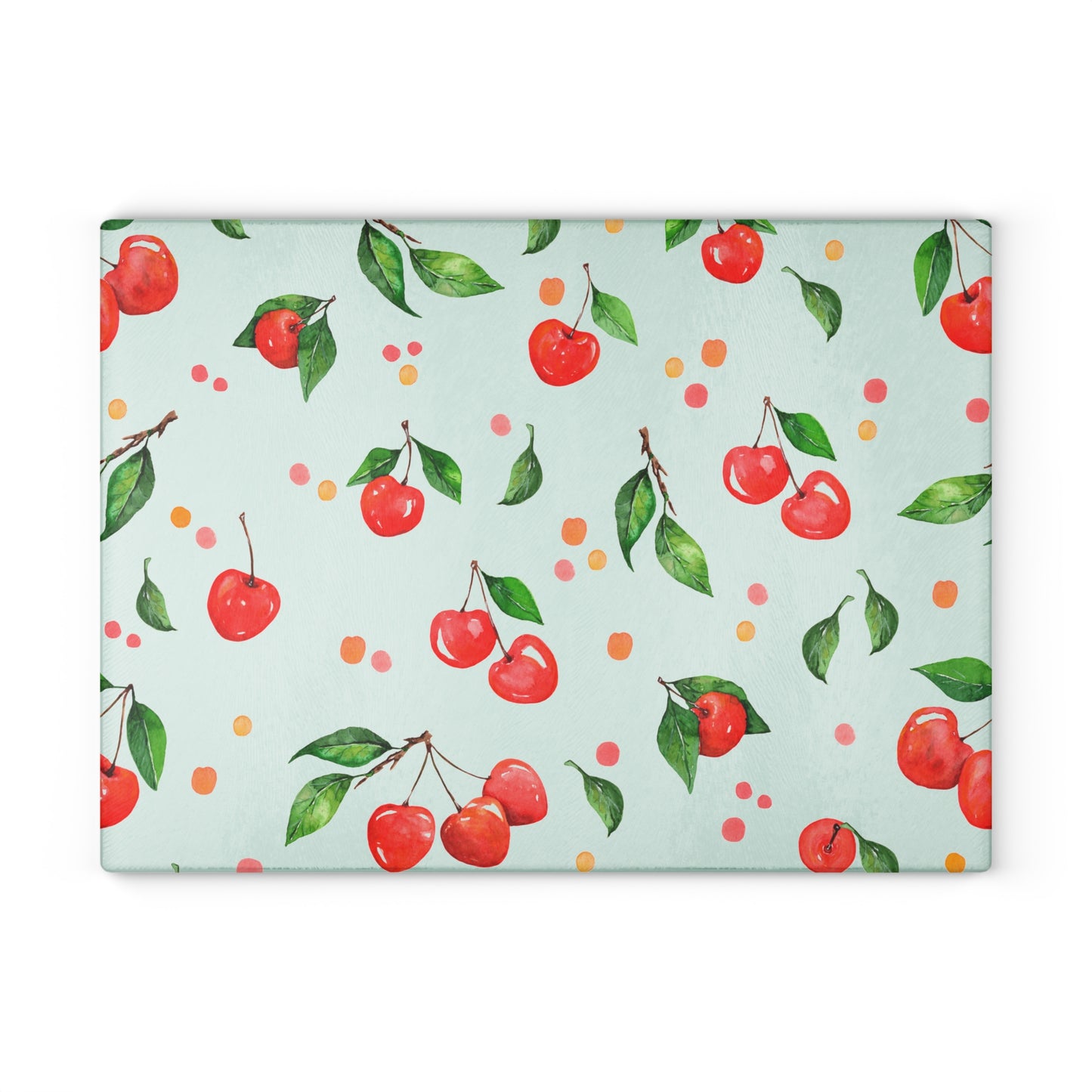 Charming Cherry Glass Cutting Board - Perfect for Culinary Creations and Gifts