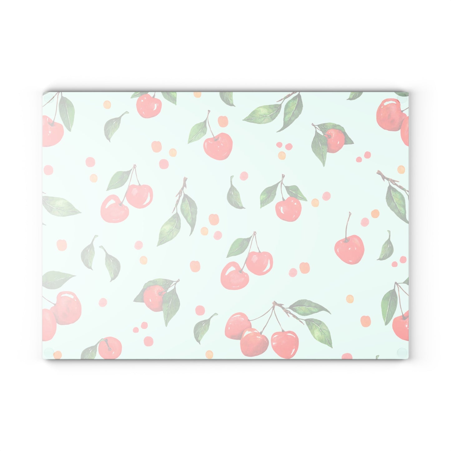 Charming Cherry Glass Cutting Board - Perfect for Culinary Creations and Gifts