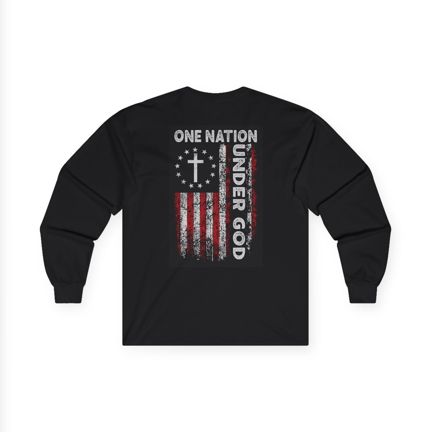 Inspired Long Sleeve Tee - One Nation Under God