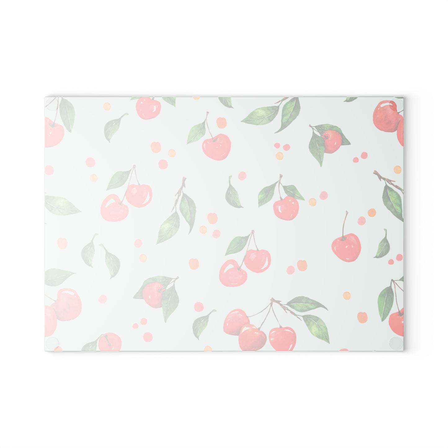 Charming Cherry Glass Cutting Board - Perfect for Culinary Creations and Gifts