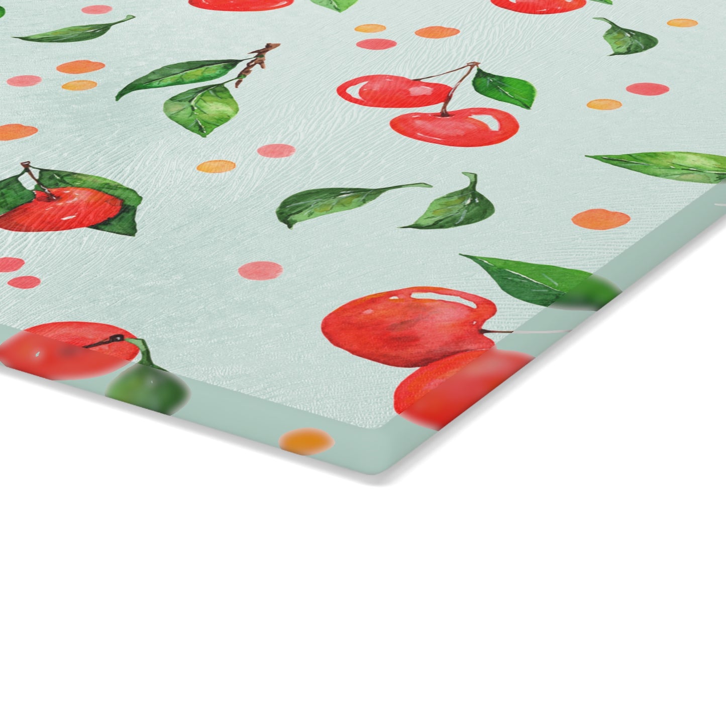 Charming Cherry Glass Cutting Board - Perfect for Culinary Creations and Gifts