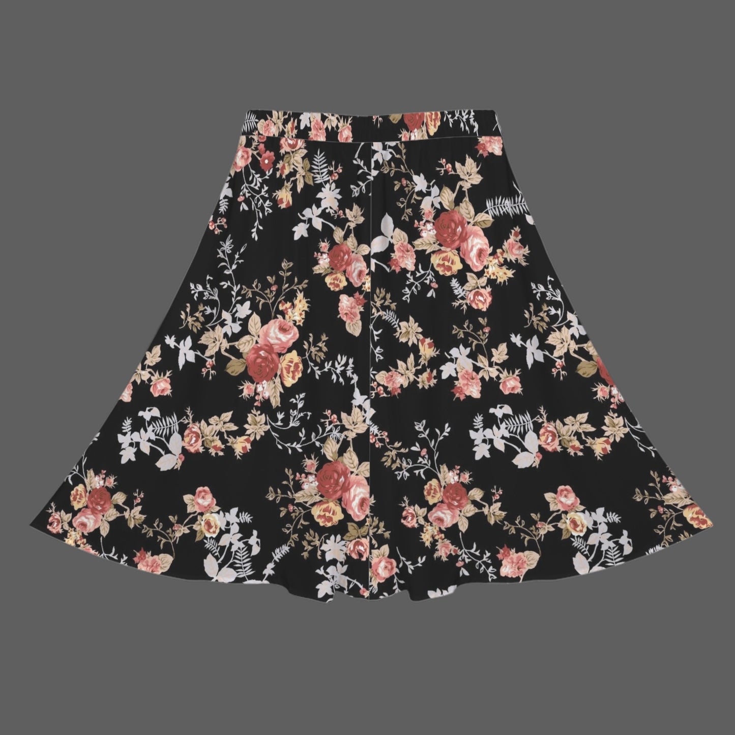 Skirt with Pockets - Floral